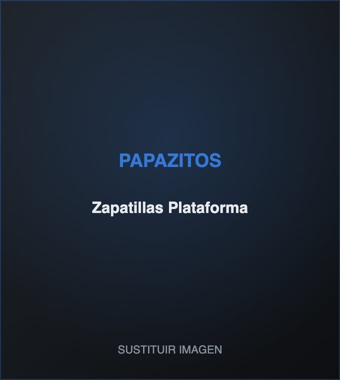 Zapatillas Plataforma
